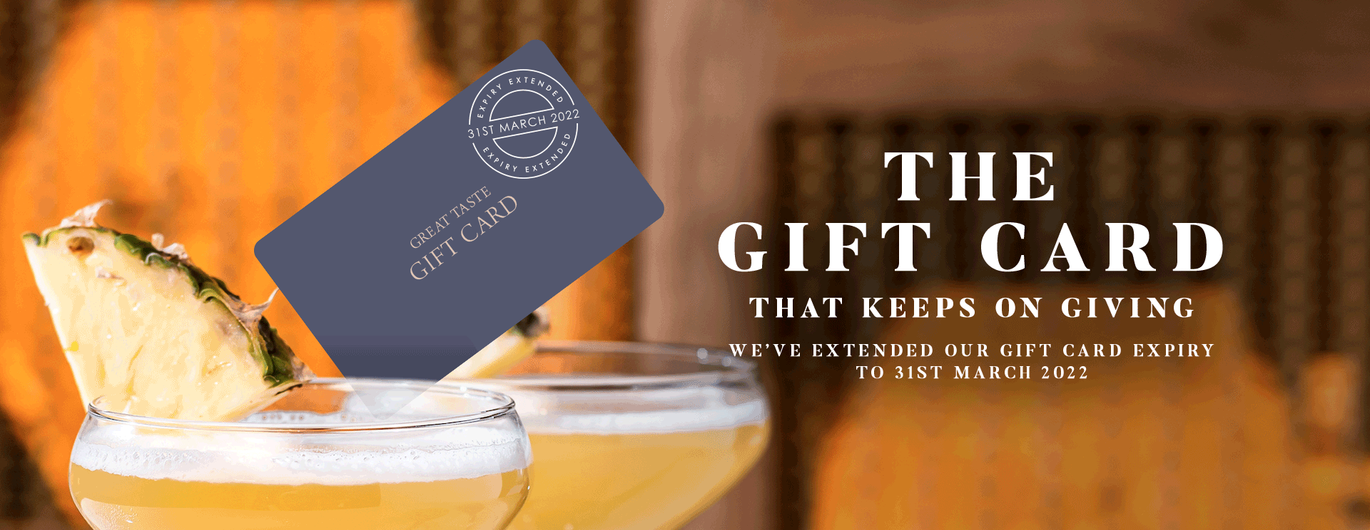 Give the gift of a gift card at The King William IV