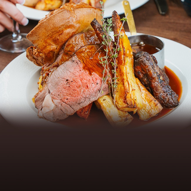 Sunday menu at The King William IV
