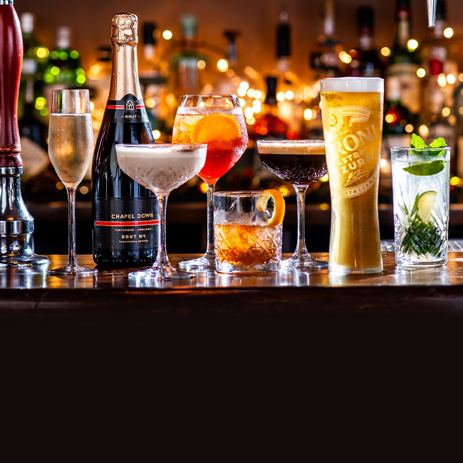 Wine & Drinks menu at The King William IV