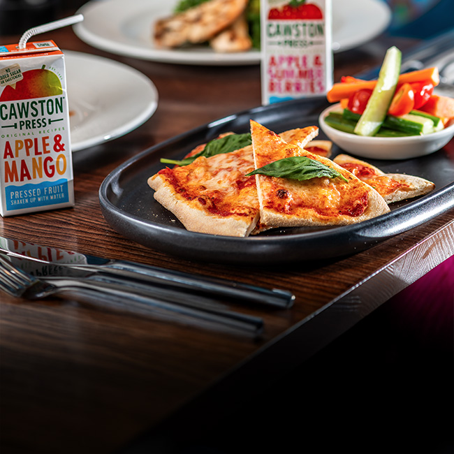 Children's menu at The King William IV