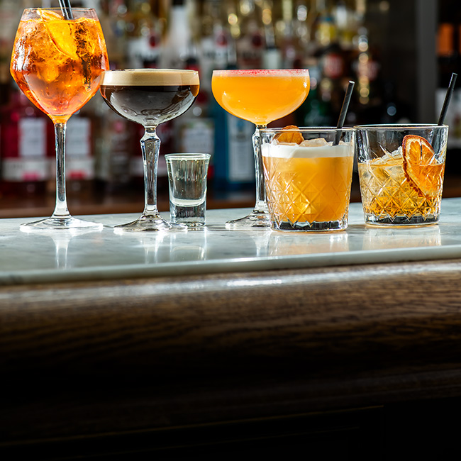 Wine & Drinks menu at The King William IV