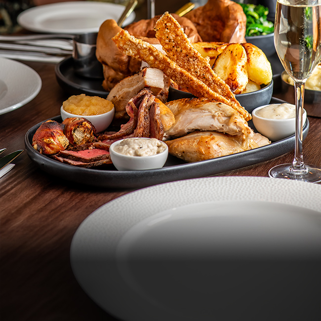 Sunday menu at The King William IV