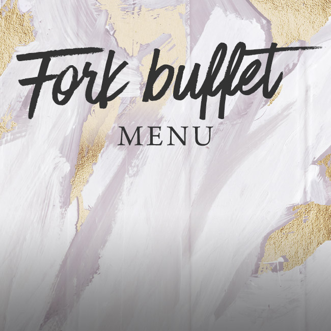 Fork buffet menu at The King William IV